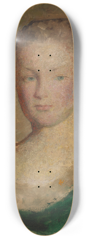 George de Forest Brush - Nancy 8.25 inch art skate deck