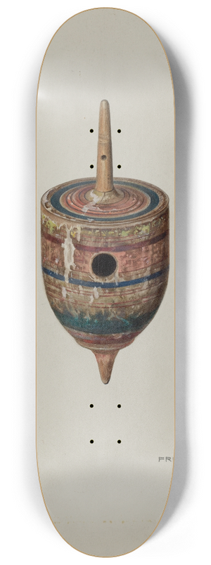 Fritz Boehmer - Childs Top 8.25 inch art skate deck