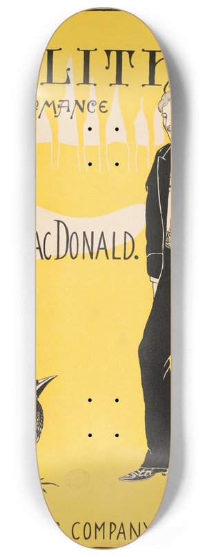 George Frederick Scotson-Clark - Lilith a romance by George MacDonald 8.25 inch art skate deck