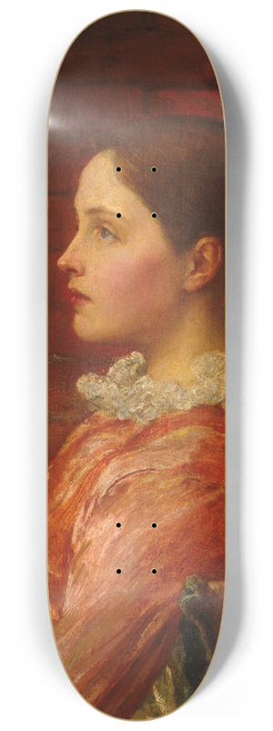 George Frederic Watts - Alice 8.25 inch art skate deck