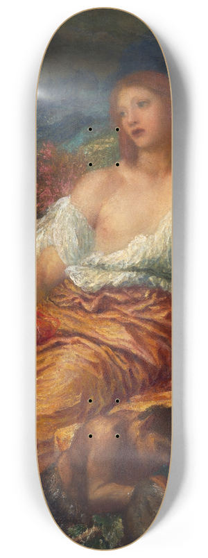 George Frederic Watts - Ariadne 8.25 inch art skate deck