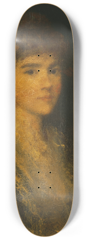 George Fuller - Ideal Head 8.25 inch art skate deck