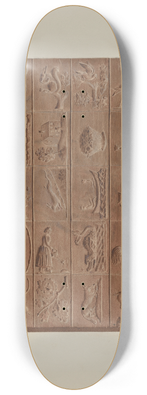 Fritz Boehmer - Springerle Board for Christmas Cakes 8.25 inch art skate deck