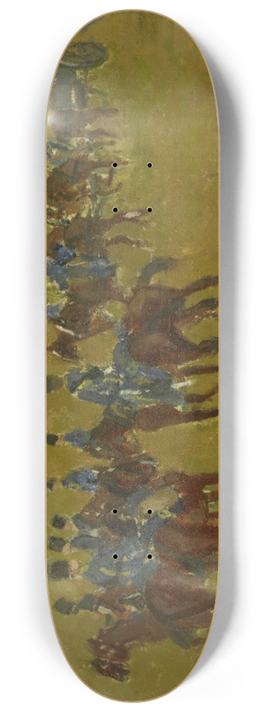 George Hendrik Breitner - Artillery on Maneuver 8.25 inch art skate deck