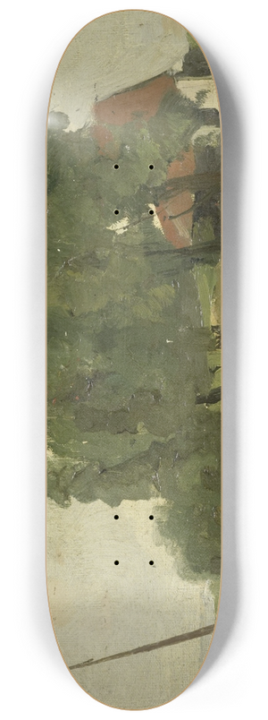 George Hendrik Breitner - Farmstead 8.25 inch art skate deck