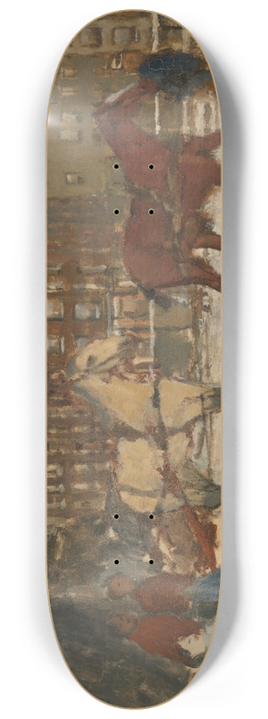 George Hendrik Breitner - Rokin 8.25 inch art skate deck
