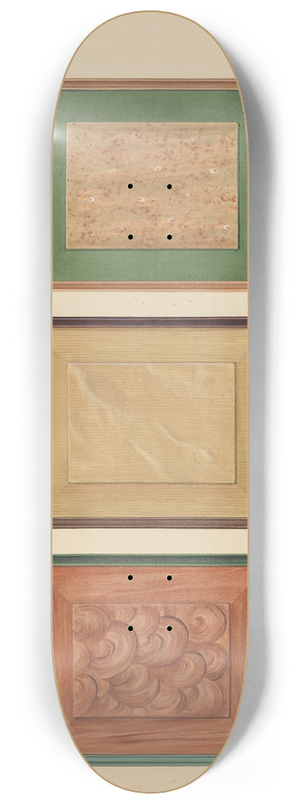 Fritz Boehmer - Zoar Door Panels 8.25 inch art skate deck