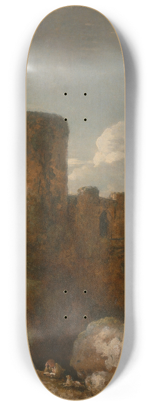 George Howland Beaumont - Conway Castle 8.25 inch art skate deck