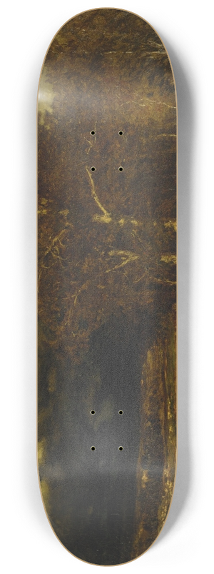 George Inness - The Approaching Storm 8.25 inch art skate deck