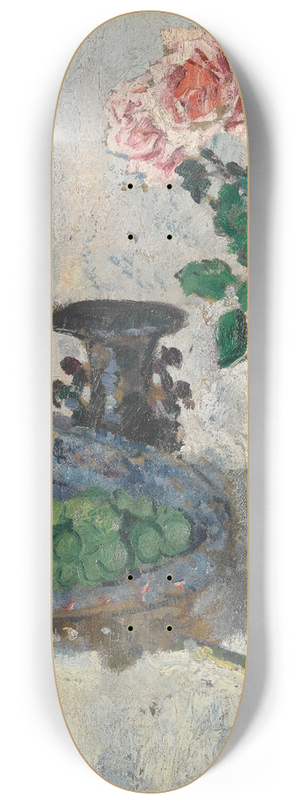 George Leslie Hunter - Still Life With Fruit And Roses 8.25 inch art skate deck