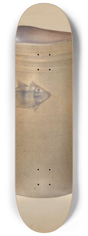 George Loughridge - Crock 8.25 inch art skate deck