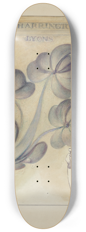 George Loughridge - Crock 8.25 inch art skate deck