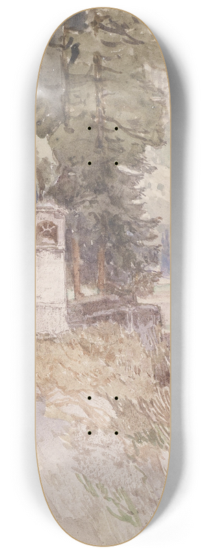 Fritz Lach - Am Kreuzteich Tragss 8.25 inch art skate deck