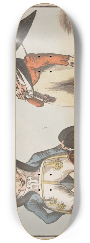 George Moutard Woodward - Cocks & Breeches 8.25 inch art skate deck