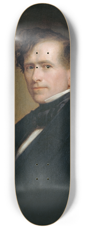 George Peter Alexander Healy - Franklin Pierce 8.25 inch art skate deck