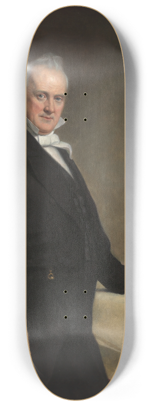 George Peter Alexander Healy - James Buchanan 8.25 inch art skate deck
