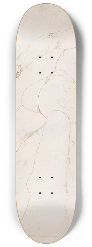 George Romney - Borghese Gladiator 8.25 inch art skate deck