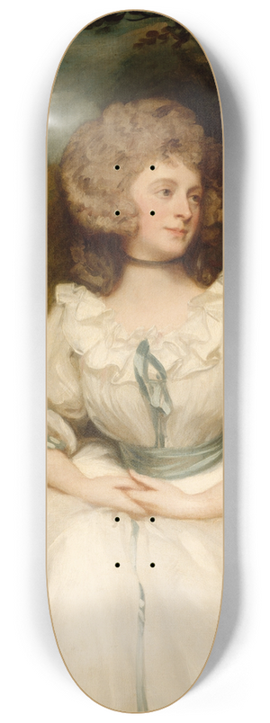 George Romney - Lady Lemon (17471823) 8.25 inch art skate deck