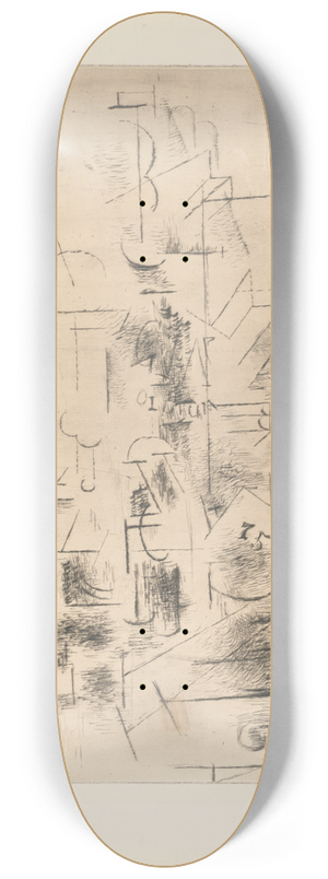 Georges Braque - Fox 8.25 inch art skate deck