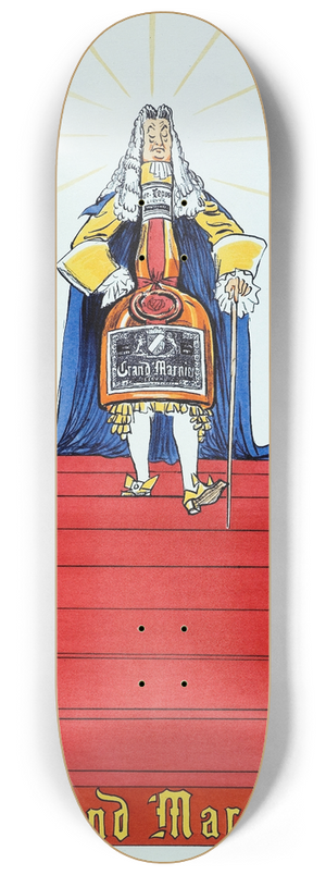 Georges Goursat (Sem) - Grand Marnier 8.25 inch art skate deck
