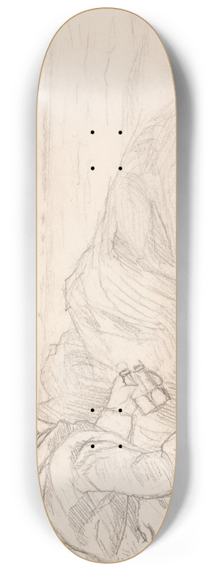Fritz Syberg - Johannes Larsen gr studier 8.25 inch art skate deck Fritz Syberg - Johannes Larsen gr studier 8.25 inch art skate deck