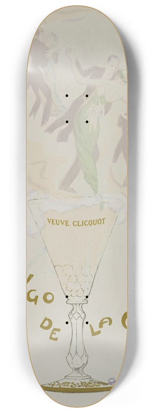 Georges Goursat (Sem) - Le Tango de la coupe 8.25 inch art skate deck