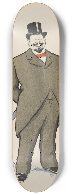 Georges Goursat (Sem) - M. Wisocky 8.25 inch art skate deck