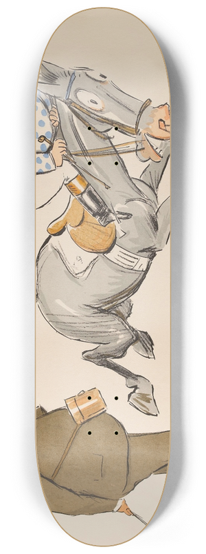 Georges Goursat (Sem) - Nos grands propritaires  Dada 8.25 inch art skate deck