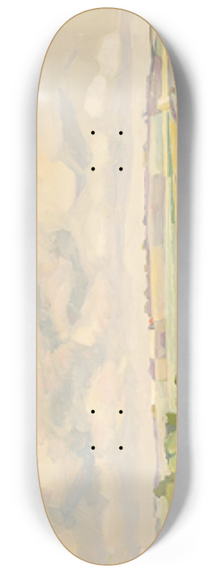 Fritz Syberg - Udsigt Over Sommerlandskab 8.25 inch art skate deck Fritz Syberg - Udsigt Over Sommerlandskab 8.25 inch art skate deck