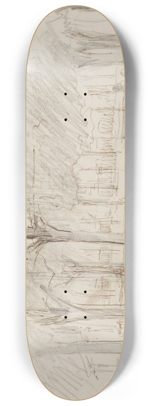 Georges Hugo - Le parc 8.25 inch art skate deck