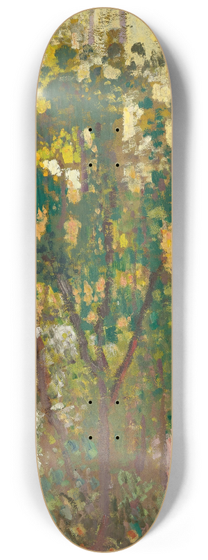 Georges Lemmen - Grand Arbre 8.25 inch art skate deck