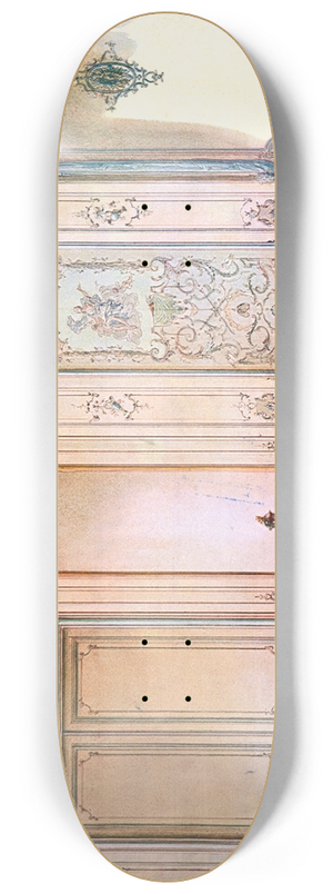 Georges Rmon - Chambre a coucher compose daprs celle de Ninon de Lenclos 8.25 inch art skate deck