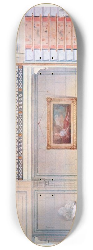 Georges Rmon - Grande galerie. 8.25 inch art skate deck