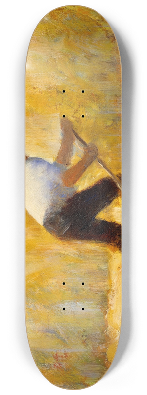 Georges Seurat - The Mower 8.25 inch art skate deck
