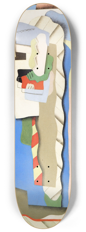 Georges Valmier - Reclining girl 8.25 inch art skate deck