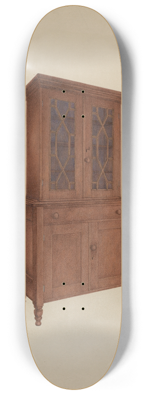 George V. Vezolles - Shaker Cupboard 8.25 inch art skate deck