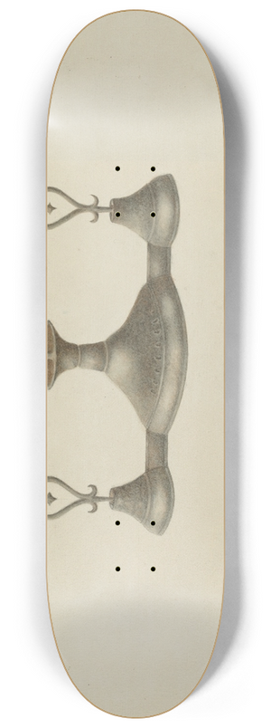 George V. Vezolles - Shaker Scales 8.25 inch art skate deck