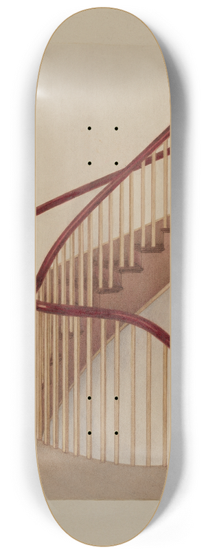George V. Vezolles - Shaker Spiral Staircase 8.25 inch art skate deck