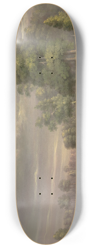 George Winter - Scene on the Wabash 8.25 inch art skate deck