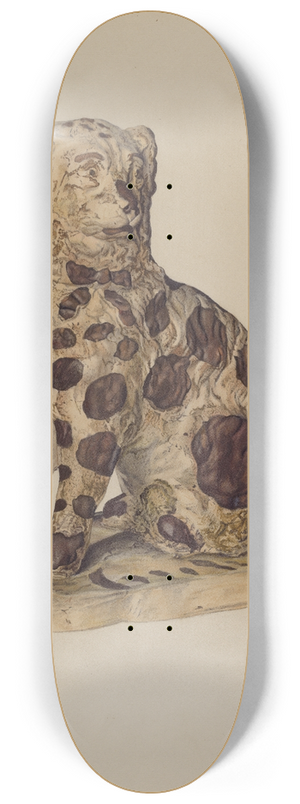 George Yanosko - Ceramic Coach Dog 8.25 inch art skate deck