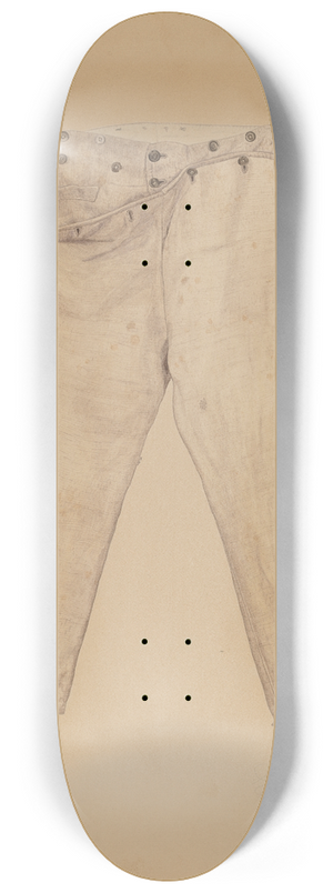 Georgine E. Mason - Homespun Breeches 8.25 inch art skate deck