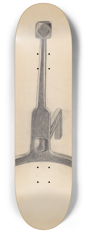 Gerald Bernhardt - Andirons 8.25 inch art skate deck