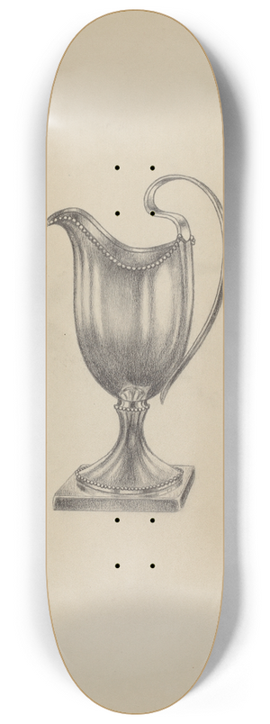 Gerald Bernhardt - Silver Pitcher 8.25 inch art skate deck