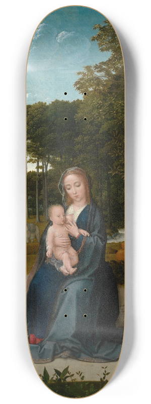 Gerard David - The Rest on the Flight into Egypt 8.25 inch art skate deck