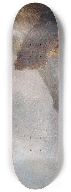 Gabriel Hippolyte Lebas - A Rocky Seacoast in a Storm 8.25 inch art skate deck Gabriel Hippolyte Lebas - A Rocky Seacoast in a Storm 8.25 inch art skate deck