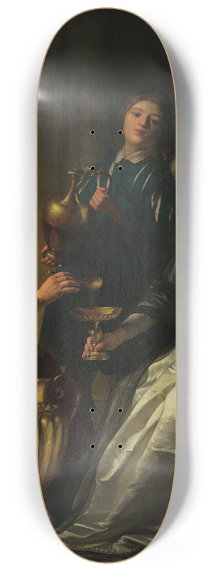 Gerard van Honthorst - Artemisia 8.25 inch art skate deck