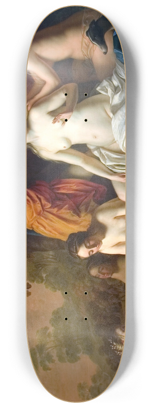 Gerard van Honthorst - Diana with her Nymphs 8.25 inch art skate deck