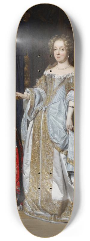 Gabriel Metsu - Lucia Wijbrants 8.25 inch art skate deck