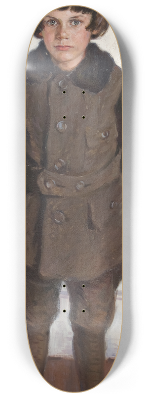 Gerda Wallander - Portrait of Tage Thiel 8.25 inch art skate deck