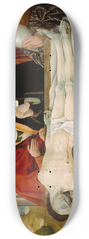 German School - Entombment 8.25 inch art skate deck